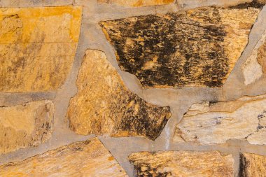 eski taş duvar, ilginç ve orijinal arka plan, düz duvara yerleştirilir