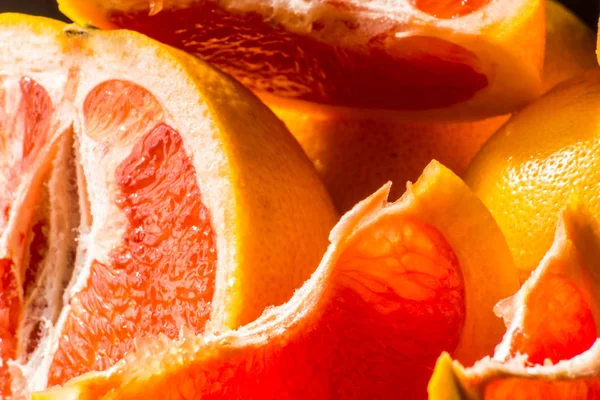 Šťavnaté Ovoce Pomelo Zdravé Přírodní Snack Plný Vitaminů Dietní Jídlo — Stock fotografie