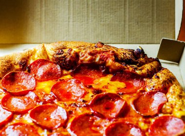 Özel bir ambalaj, lokanta evinizde lezzetli pizza karton, pizza teslim