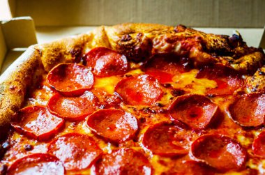 Özel bir ambalaj, lokanta evinizde lezzetli pizza karton, pizza teslim