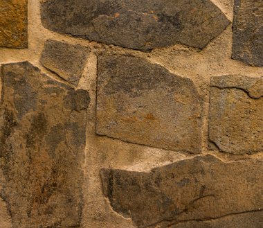 eski taş duvar, ilginç ve orijinal arka plan, düz duvara yerleştirilir