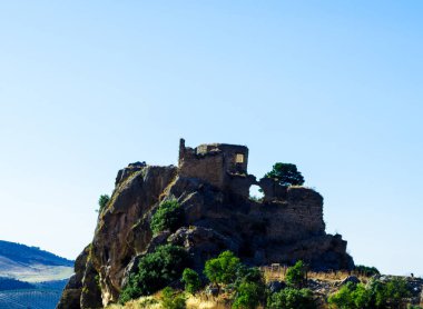 dağ doruklarına Endülüs bölgesi, tipik dağ manzarası, vahşi doğa