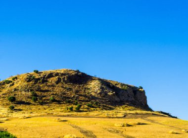 dağ doruklarına Endülüs bölgesi, tipik dağ manzarası, vahşi doğa