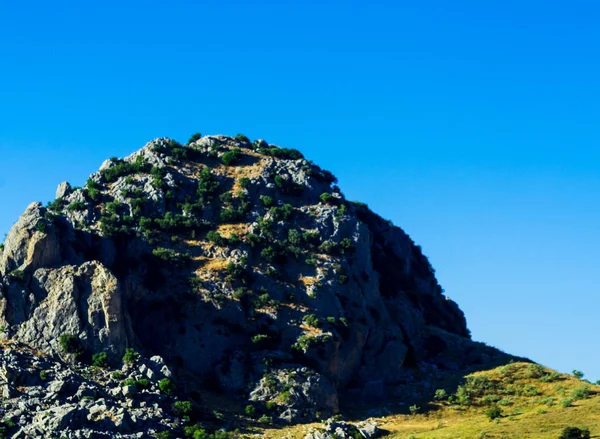 Bergtoppen Andalusische Regio Typische Berglandschap Wilde Natuur — Stockfoto