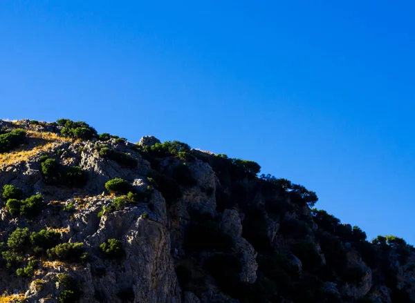 Picos Montaña Región Andaluza Paisaje Típico Montaña Naturaleza Salvaje —  Fotos de Stock