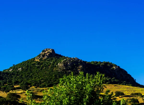Sommets Montagneux Dans Région Andalouse Paysage Montagneux Typique Nature Sauvage — Photo