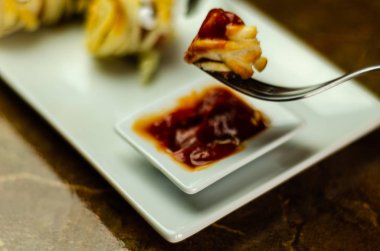 Komik gözlü çocuklar için gıda sosis Mumyalar hamur korkunç Cadılar Bayramı gıda kutlama parti