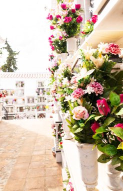 Duvardaki İspanyol gömüldüğü yer, Endülüs, Hıristiyanlık bölgede tipik mezar karakteristik