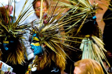 Nerja, İspanya - 10 Şubat 2018, karnaval sokaklarda