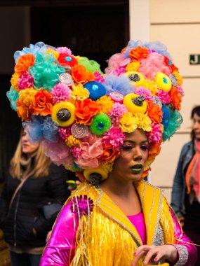 Nerja, İspanya - 10 Şubat 201