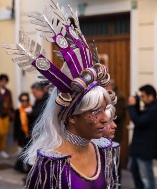 Nerja, İspanya - 10 Şubat 201