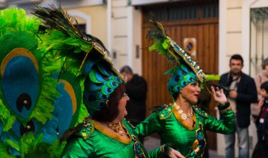 Nerja, İspanya - 10 Şubat 201