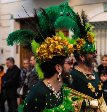 Nerja, İspanya - 10 Şubat 201