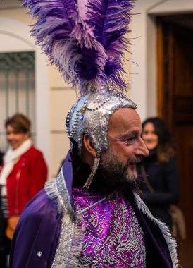 Nerja, İspanya - 10 Şubat 201