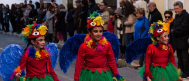 Nerja, İspanya - 10 Şubat 201