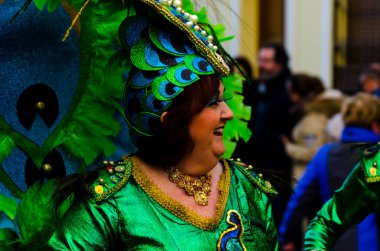 Nerja, İspanya - 10 Şubat 201