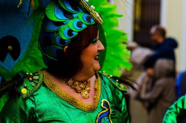 Nerja, İspanya - 10 Şubat 201