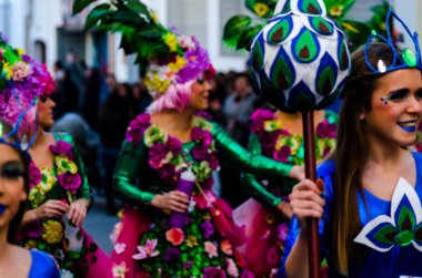 Nerja, İspanya - 10 Şubat 201