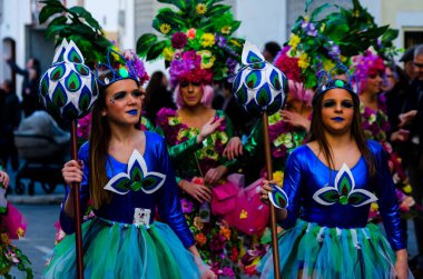 Nerja, İspanya - 10 Şubat 201