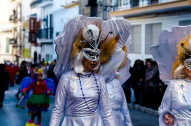 Nerja, İspanya - 10 Şubat 201