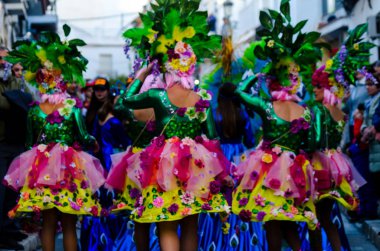 Nerja, İspanya - 10 Şubat 201