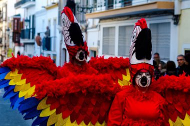 Nerja, İspanya - 10 Şubat 201