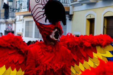Nerja, İspanya - 10 Şubat 201