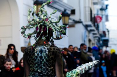 Nerja, İspanya - 10 Şubat 201