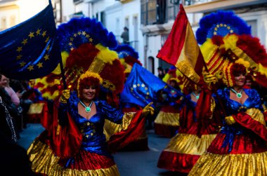 Nerja, İspanya - 10 Şubat 201