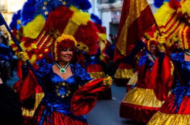 Nerja, İspanya - 10 Şubat 201