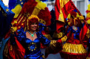 Nerja, İspanya - 10 Şubat 201