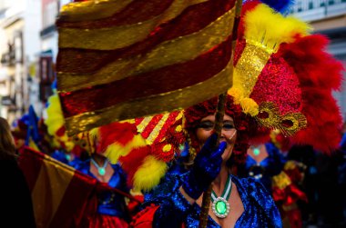 Nerja, İspanya - 10 Şubat 201