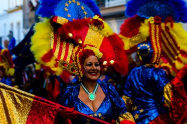 Nerja, İspanya - 10 Şubat 201