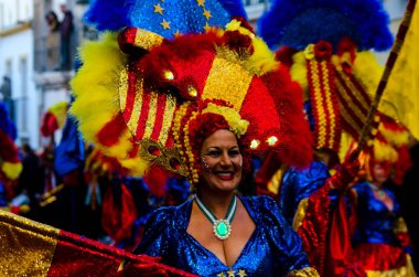 Nerja, İspanya - 10 Şubat 201