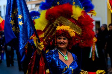 Nerja, İspanya - 10 Şubat 201