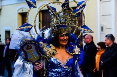 Nerja, İspanya - 10 Şubat 201