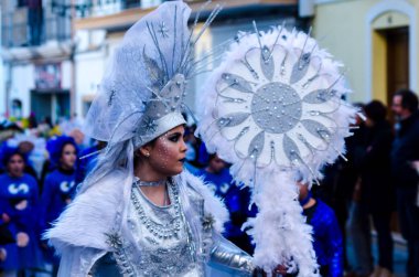 Nerja, İspanya - 10 Şubat 201