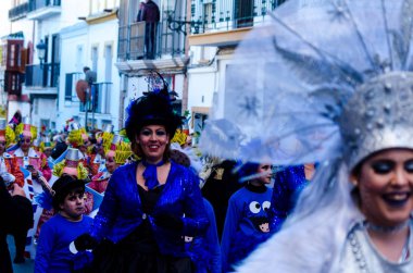 Nerja, İspanya - 10 Şubat 201