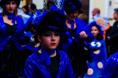 Nerja, İspanya - 10 Şubat 201