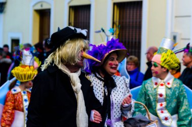 Nerja, İspanya - 10 Şubat 201