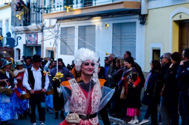 Nerja, İspanya - 10 Şubat 201