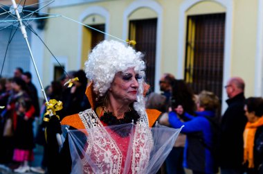 Nerja, İspanya - 10 Şubat 201