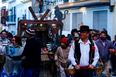 Nerja, İspanya - 10 Şubat 201