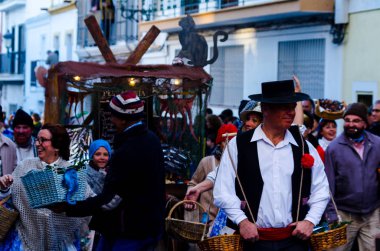 Nerja, İspanya - 10 Şubat 201