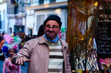 Nerja, İspanya - 10 Şubat 201