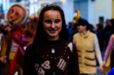 Nerja, İspanya - 10 Şubat 201