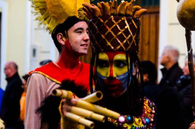 Nerja, İspanya - 10 Şubat 201