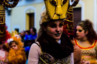 Nerja, İspanya - 10 Şubat 201