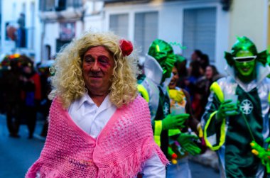 Nerja, İspanya - 10 Şubat 201