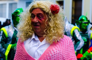 Nerja, İspanya - 10 Şubat 201